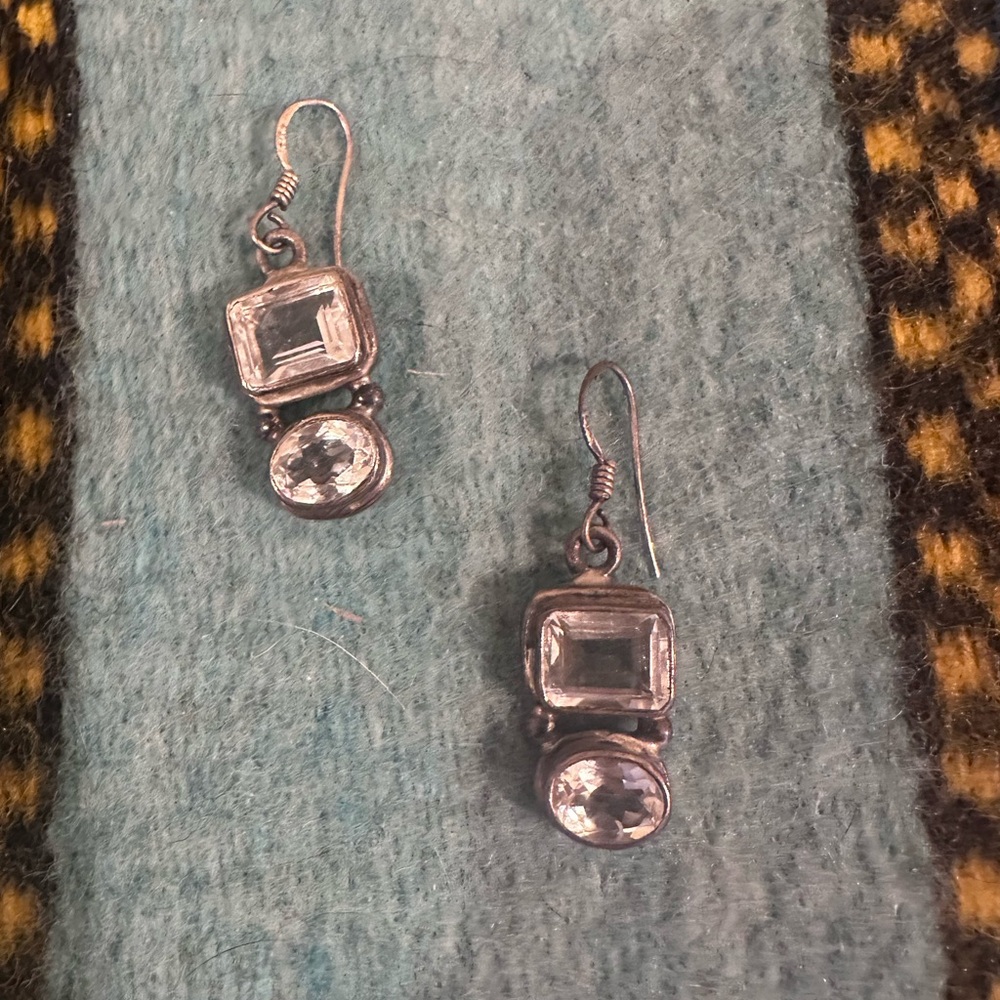 Elegant Silver Dangle Earrings